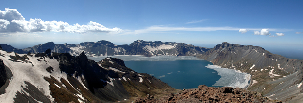 قمة جبل بايكدو