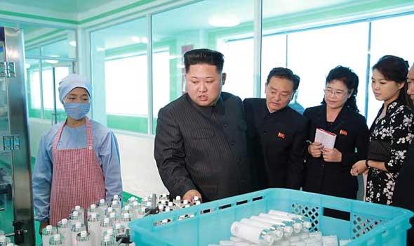 المارشال كيم جونغ وون يتابع الانتاج في المصانع لتحقيق شعار صنع في كوريا