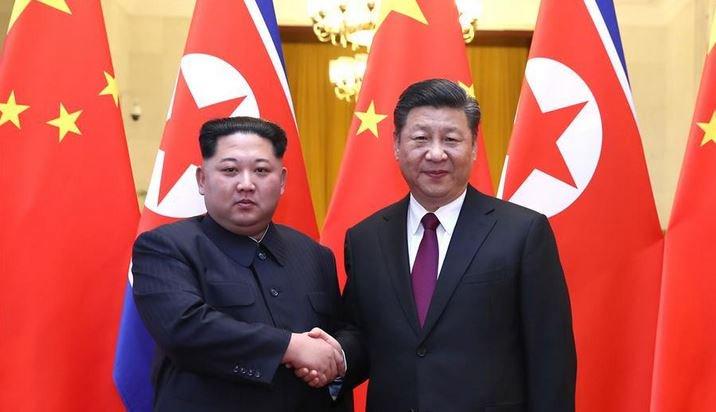 المارشال كيم جونغ وون ورئيس الصين