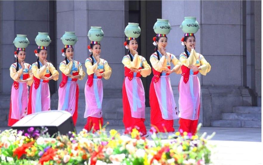 الرقص الفولكلوري الكوري
