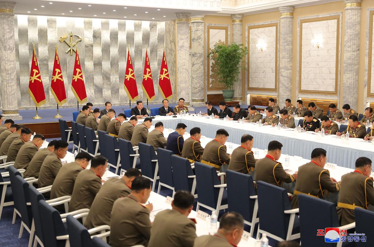  البيان الإخباري عن الاجتماع الموسع الثالث للجنة العسكرية المركزية الثامنة لحزب العمل الكوري